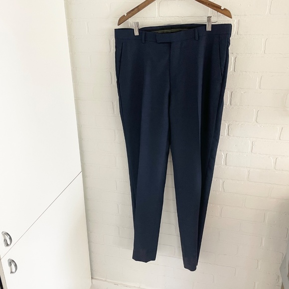 Ermenegildo Z Zegna Men’s Suit Blue Formal Wedding Event Business Casual Sz 52L - Picture 3 of 16